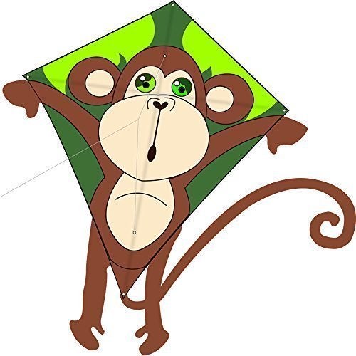 هينجدا كايت طائرات ورقية على شكل قرد كرتونية للأطفال من HENGDA KITE مع خط طائر - Image 1